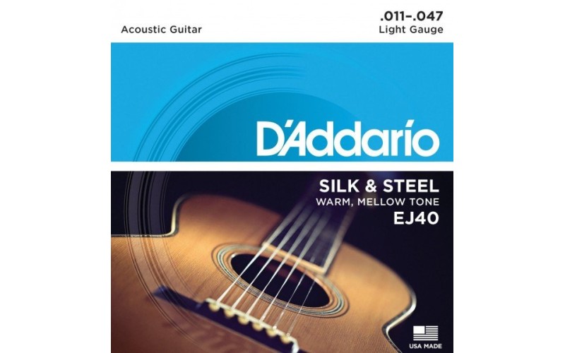 D'ADDARIO EJ40 - струны для акустической гитары ФОЛК
